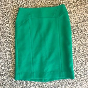 The Limited Green Pencil Skirt-6
